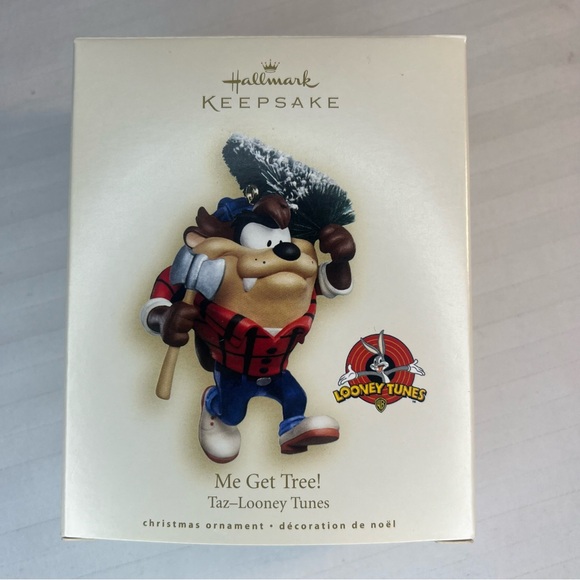 NEW 2007 Hallmark Looney Tunes Taz Ornament - Picture 1 of 7